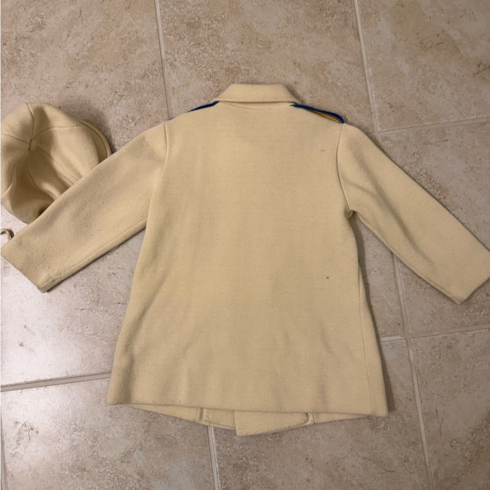 Vintage Kids Little World Peacoat hat set 3T - Picture 5 of 7